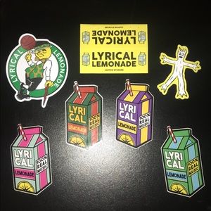 Lyrical Lemonade Stickers